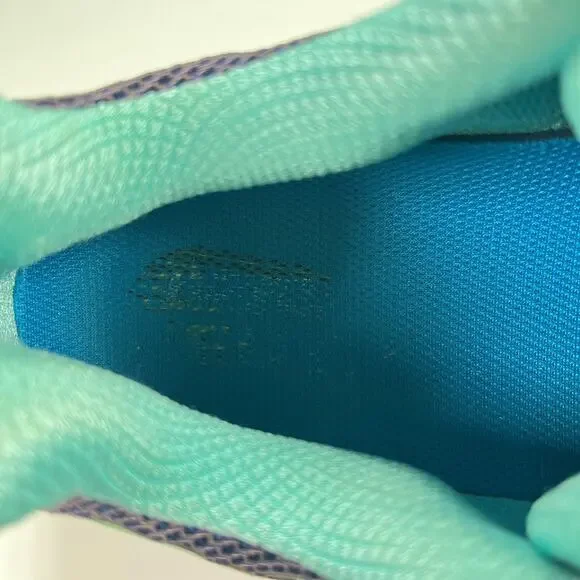 Hoka One One Clifton 3 Navy Blue Teal Shoes 1012045 MBSBD Womens Sz 11 Men's 9.5 - Picture 9 of 11